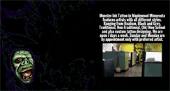 Desktop Screenshot of monsterinktattoo.com